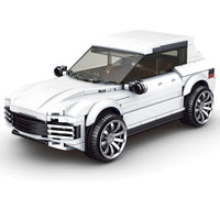 Thumbnail for Building Blocks MOC 27025 Mini Off Road Porsche Cayenne SUV Car Bricks Toys - 1
