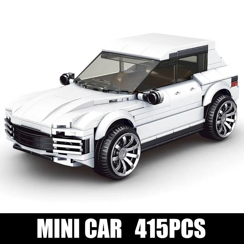Building Blocks MOC 27025 Mini Off Road Porsche Cayenne SUV Car Bricks Toys - 2