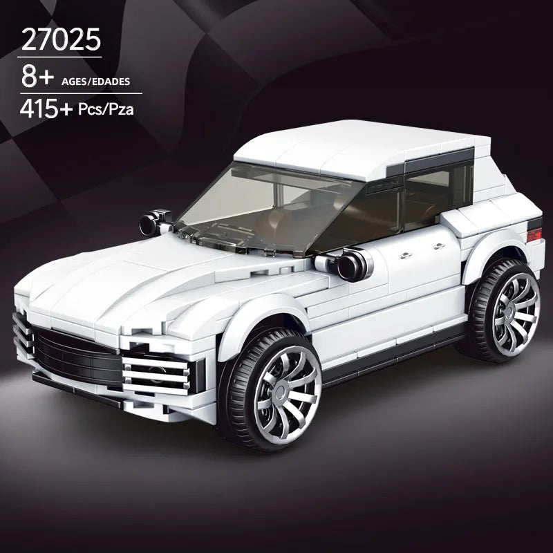 Building Blocks MOC 27025 Mini Off Road Porsche Cayenne SUV Car Bricks Toys Construction Set Toys - 3