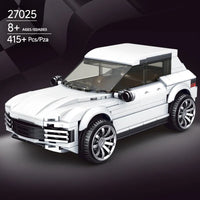 Thumbnail for Building Blocks MOC 27025 Mini Off Road Porsche Cayenne SUV Car Bricks Toys - 3