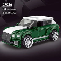 Thumbnail for Building Blocks MOC 27026 Mini Coupe Classic Sports Car Bricks Toys Construction Set Toys - 2