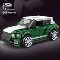 Thumbnail for Building Blocks MOC 27026 Mini Coupe Classic Sports Car Bricks Toys - 2