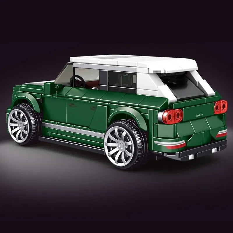 Building Blocks MOC 27026 Mini Coupe Classic Sports Car Bricks Toys Construction Set Toys - 6