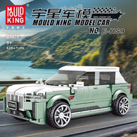 Thumbnail for Building Blocks MOC 27028 Mini Hong qi HS9 Racing Super Car Bricks Toys - 2