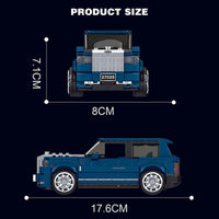 Thumbnail for Building Blocks MOC 27029 Mini RR Cullinan Super Classic Car Bricks Toy - 3