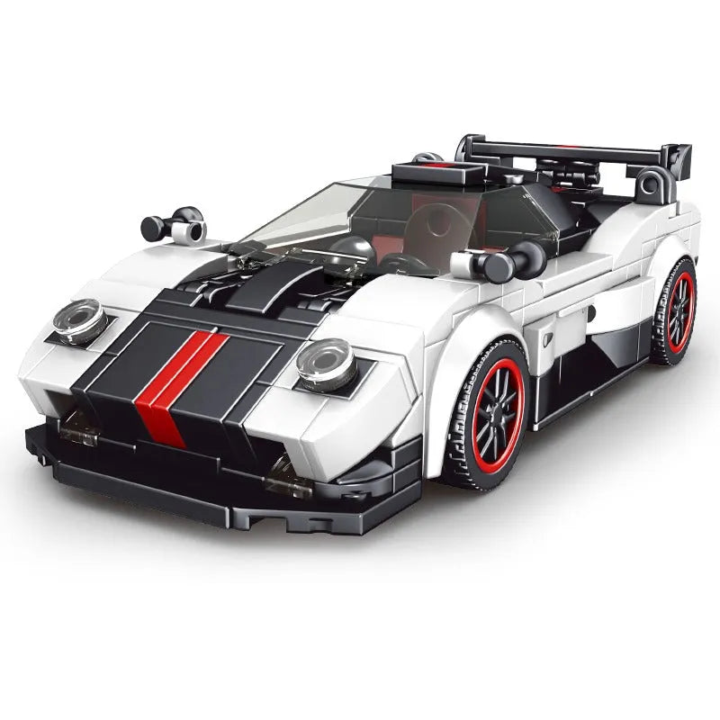 Building Blocks MOC 27030 Mini Zonda No Wind Racing Super Car Bricks Toys Construction Set Toys - 1