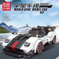 Thumbnail for Building Blocks MOC 27030 Mini Zonda No Wind Racing Super Car Bricks Toys - 2