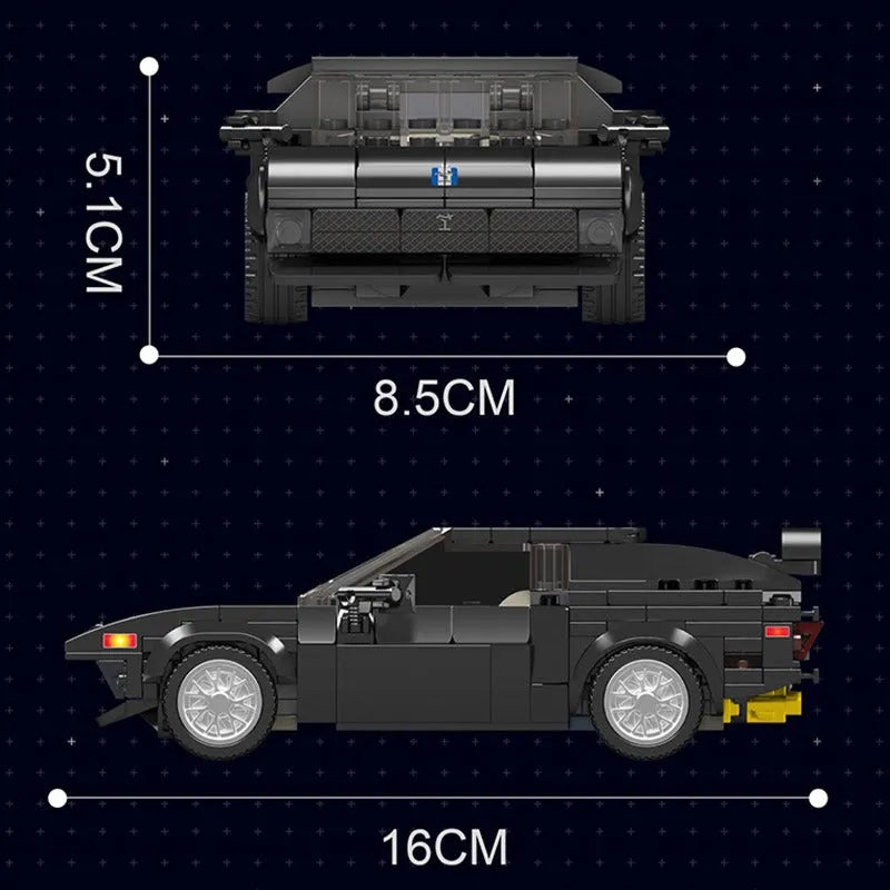 Building Blocks MOC 27032 Mini GTS 5 Super Racing Car Bricks Toy Construction Set Toys - 5