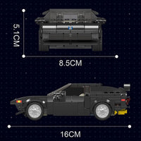 Thumbnail for Building Blocks MOC 27032 Mini GTS 5 Super Racing Car Bricks Toy Construction Set Toys - 5
