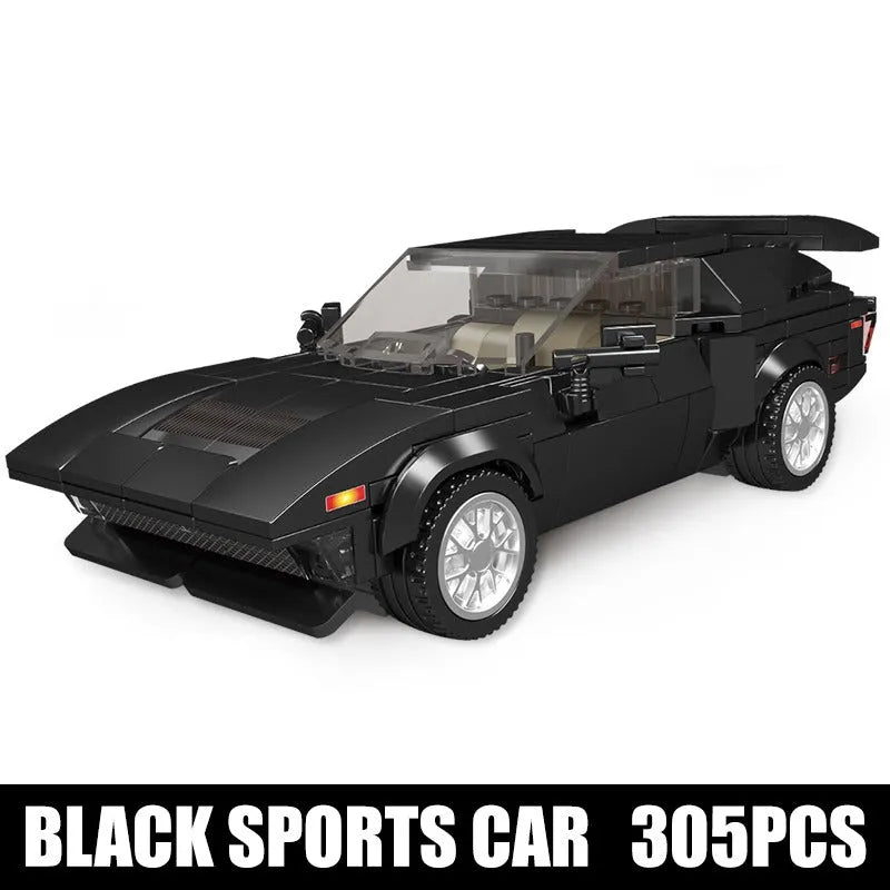 Building Blocks MOC 27032 Mini GTS 5 Super Racing Car Bricks Toy Construction Set Toys - 6