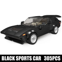 Thumbnail for Building Blocks MOC 27032 Mini GTS 5 Super Racing Car Bricks Toy - 6