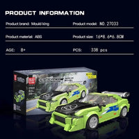 Thumbnail for Building Blocks MOC 27033 Mini Eclipse Super Racing Car Bricks Toy Construction Set Toys - 3