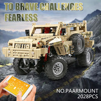 Thumbnail for Building Blocks MOC APP Motorized Marauder Off-Road Truck Bricks Toy 13131 Construction Set Toys - 6