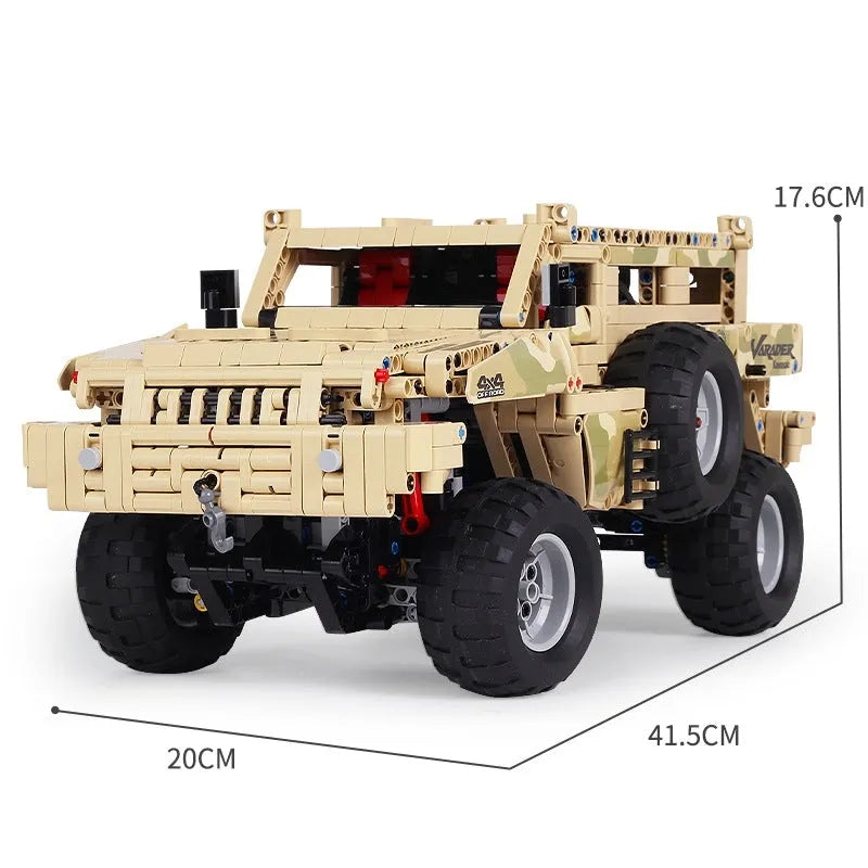 Building Blocks MOC APP Motorized Marauder Off-Road Truck Bricks Toy 13131 - 3