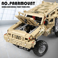 Thumbnail for Building Blocks MOC APP Motorized Marauder Off-Road Truck Bricks Toy 13131 - 8