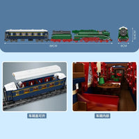 Thumbnail for Building Blocks MOC APP Motorized RC BR18 201 German Express Train Bricks Toy Construction Set Toys - 7