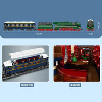 Thumbnail for Building Blocks MOC APP Motorized RC BR18 201 German Express Train Bricks Toy - 7