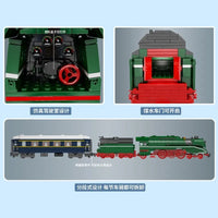 Thumbnail for Building Blocks MOC APP Motorized RC BR18 201 German Express Train Bricks Toy - 6
