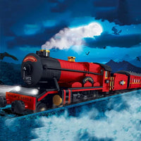 Castle Block Rc Motorized RC Magic Castle Train Building Block Set