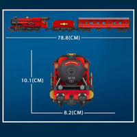Thumbnail for Building Blocks MOC APP Motorized RC Magic Castle Train Bricks Toy 12010 - 8