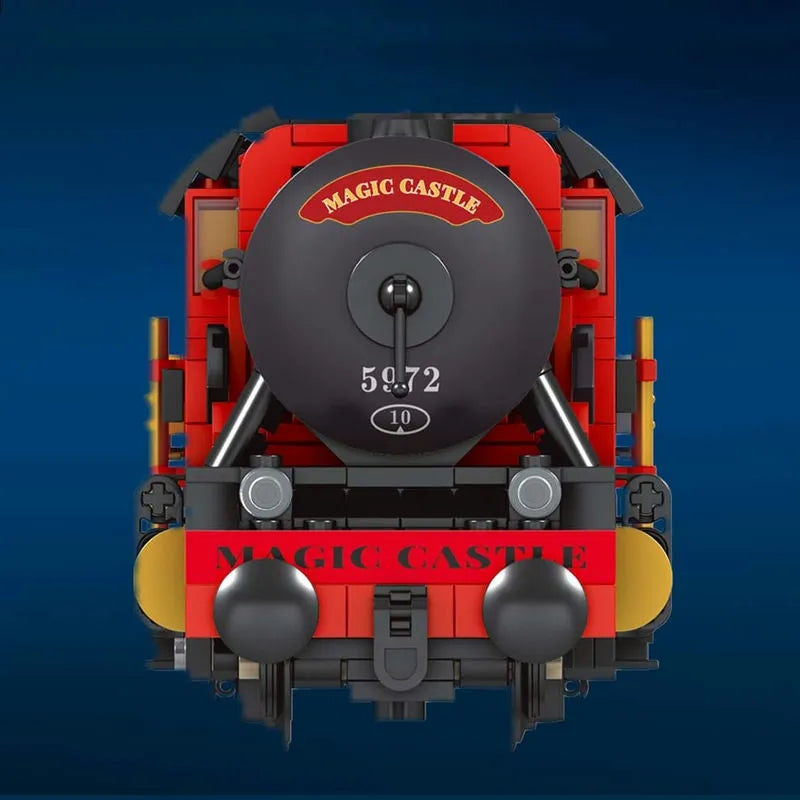 Building Blocks MOC APP Motorized RC Magic Castle Train Bricks Toy 12010 - 12