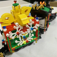 Thumbnail for Building Blocks MOC APP Motorized RC Magic Christmas Train Bricks Toy - 23
