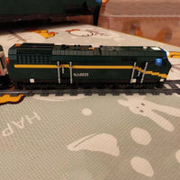 Thumbnail for Building Blocks MOC APP Motorized RC NJ2 Diesel Locomotive Train Bricks Toy - 11