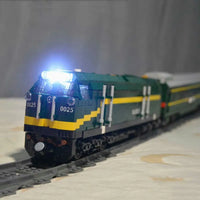 Thumbnail for Building Blocks MOC APP Motorized RC NJ2 Diesel Locomotive Train Bricks Toy Construction Set Toys - 10