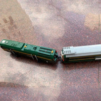 Thumbnail for Building Blocks MOC APP Motorized RC NJ2 Diesel Locomotive Train Bricks Toy - 16