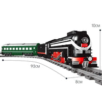 Thumbnail for Building Blocks MOC APP Motorized RC SL7 Asia Express Train Bricks Toy 12005 - 12