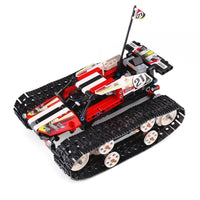 Thumbnail for Building Blocks MOC APP RC Motorized Crawler Stunt Car Bricks Toy 13024 - 7