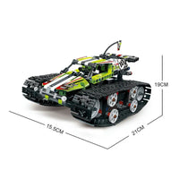 Thumbnail for Building Blocks MOC APP RC Motorized Stunt Crawler Car Bricks Toys 13023 - 2