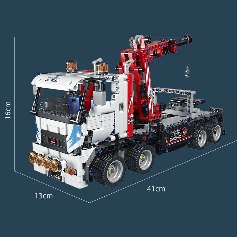 Building Blocks MOC APP RC Remove Obstacles Truck Bricks Toys 15027 Construction Set Toys - 3