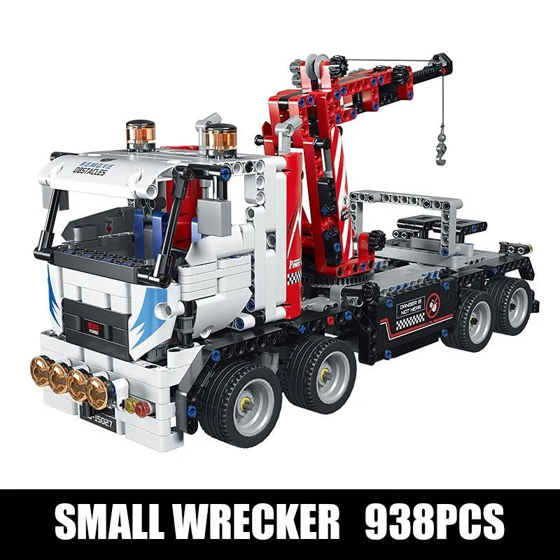 Building Blocks MOC APP RC Remove Obstacles Truck Bricks Toys 15027 - 1