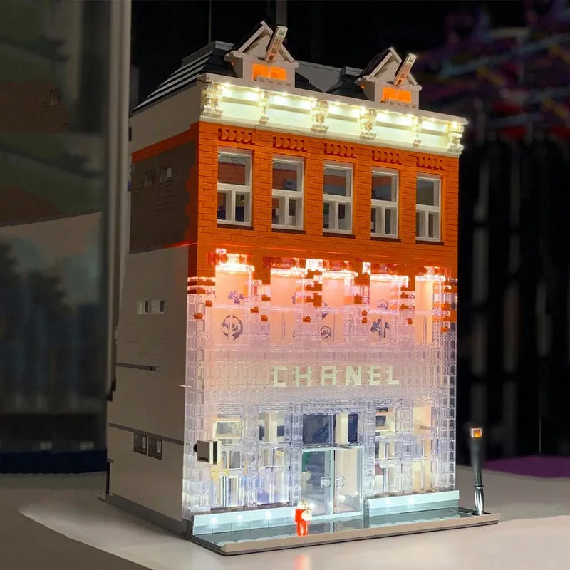Building Blocks MOC City Creator Expert Crystal Palace House Bricks Toy 16021 - 8