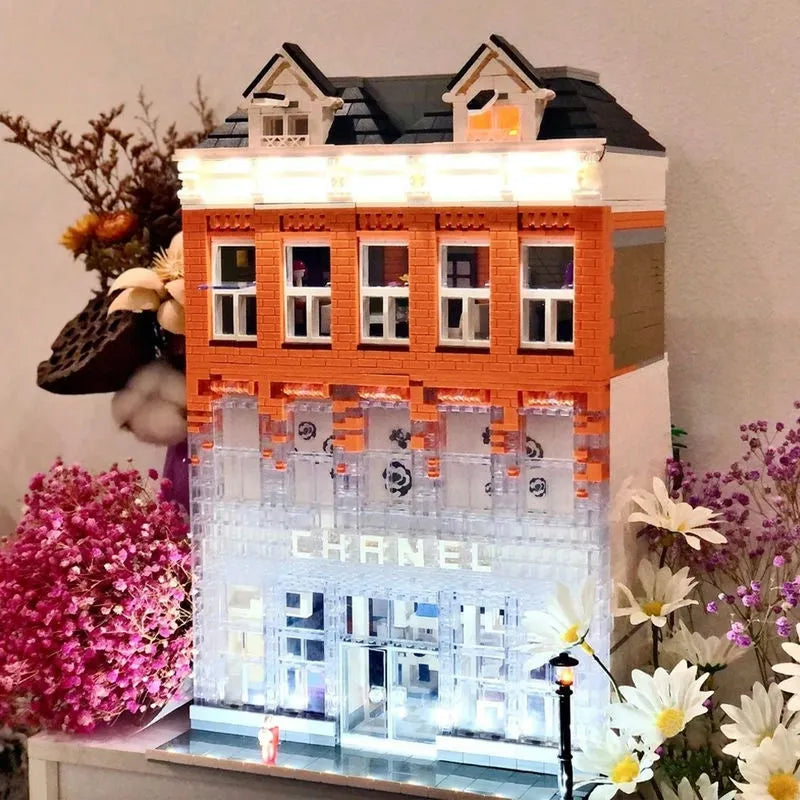 Building Blocks MOC City Creator Expert Crystal Palace House Bricks Toy 16021 - 7