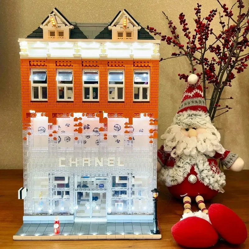 Building Blocks MOC City Creator Expert Crystal Palace House Bricks Toy 16021 - 9