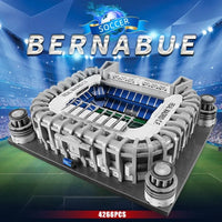 Thumbnail for Building Blocks MOC City Expert Real Madrid Football Stadium Bricks Toy 22026 - 7
