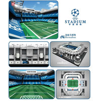 Thumbnail for Building Blocks MOC City Expert Real Madrid Football Stadium Bricks Toy 22026 - 5