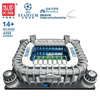 Thumbnail for Building Blocks MOC City Expert Real Madrid Football Stadium Bricks Toy 22026 - 10