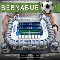 Thumbnail for Building Blocks MOC City Expert Real Madrid Football Stadium Bricks Toy 22026 Construction Set Toys - 9