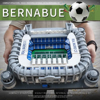 Thumbnail for Building Blocks MOC City Expert Real Madrid Football Stadium Bricks Toy 22026 - 9