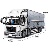 Thumbnail for Building Blocks MOC City Heavy Tow Wing Body Container Truck Bricks Toys Construction Set Toys - 11