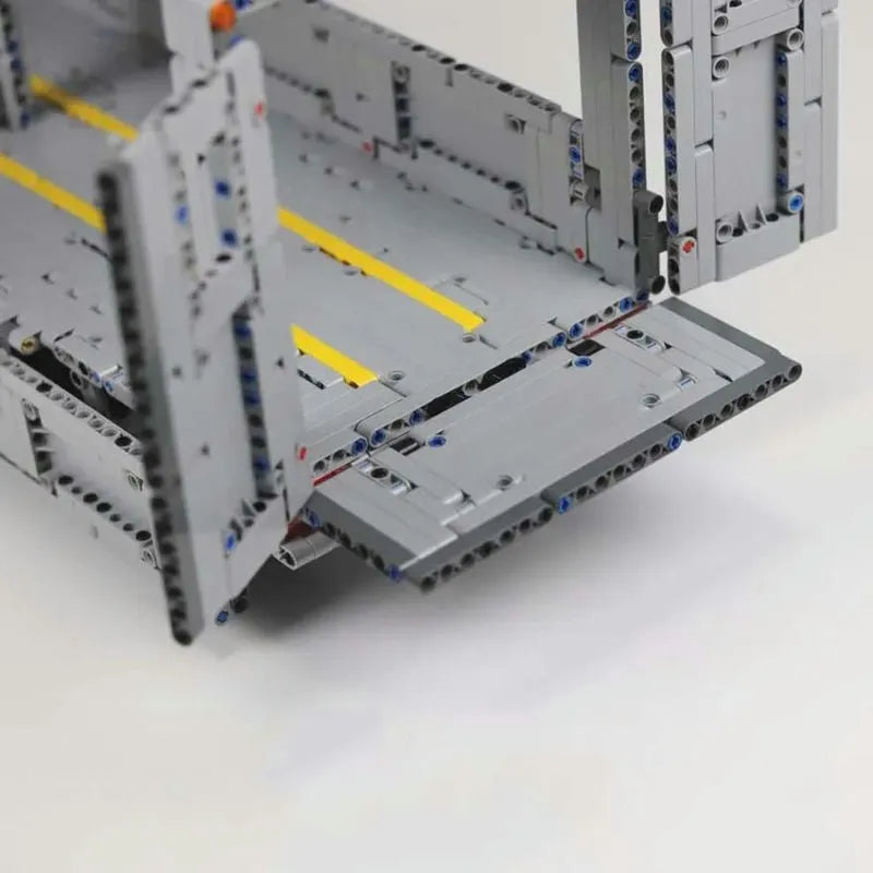 Building Blocks MOC City Heavy Tow Wing Body Container Truck Bricks Toys Construction Set Toys - 17