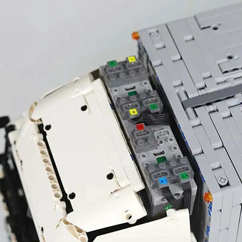 Building Blocks MOC City Heavy Tow Wing Body Container Truck Bricks Toys Construction Set Toys - 18