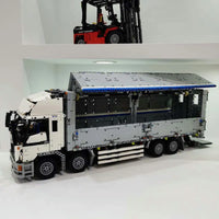 Thumbnail for Building Blocks MOC City Heavy Tow Wing Body Container Truck Bricks Toys Construction Set Toys - 13