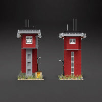 Thumbnail for Building Blocks MOC City Train Signal Station Railway Bricks Toy 12009 - 4