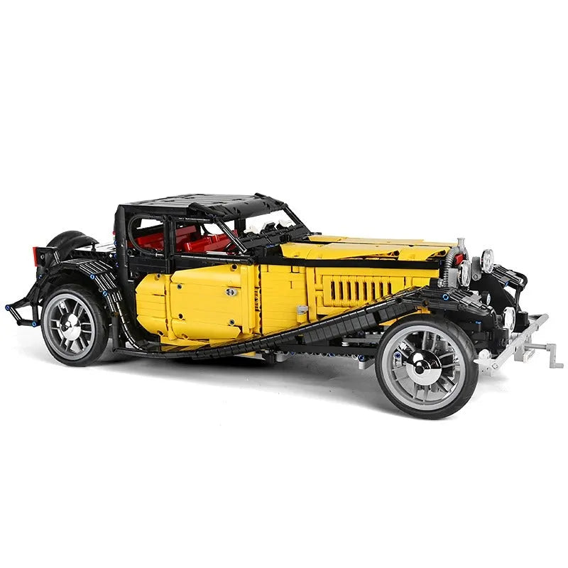 Building Blocks MOC Classic Bugatti 50T Retro Sports Car Bricks Toys 13080 - 8