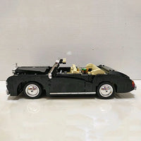 Thumbnail for Building Blocks MOC Classic Vintage Car RR Sliver Cloud Retro Bricks Toy 10006 - 12