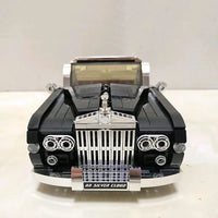 Thumbnail for Building Blocks MOC Classic Vintage Car RR Sliver Cloud Retro Bricks Toy 10006 - 13
